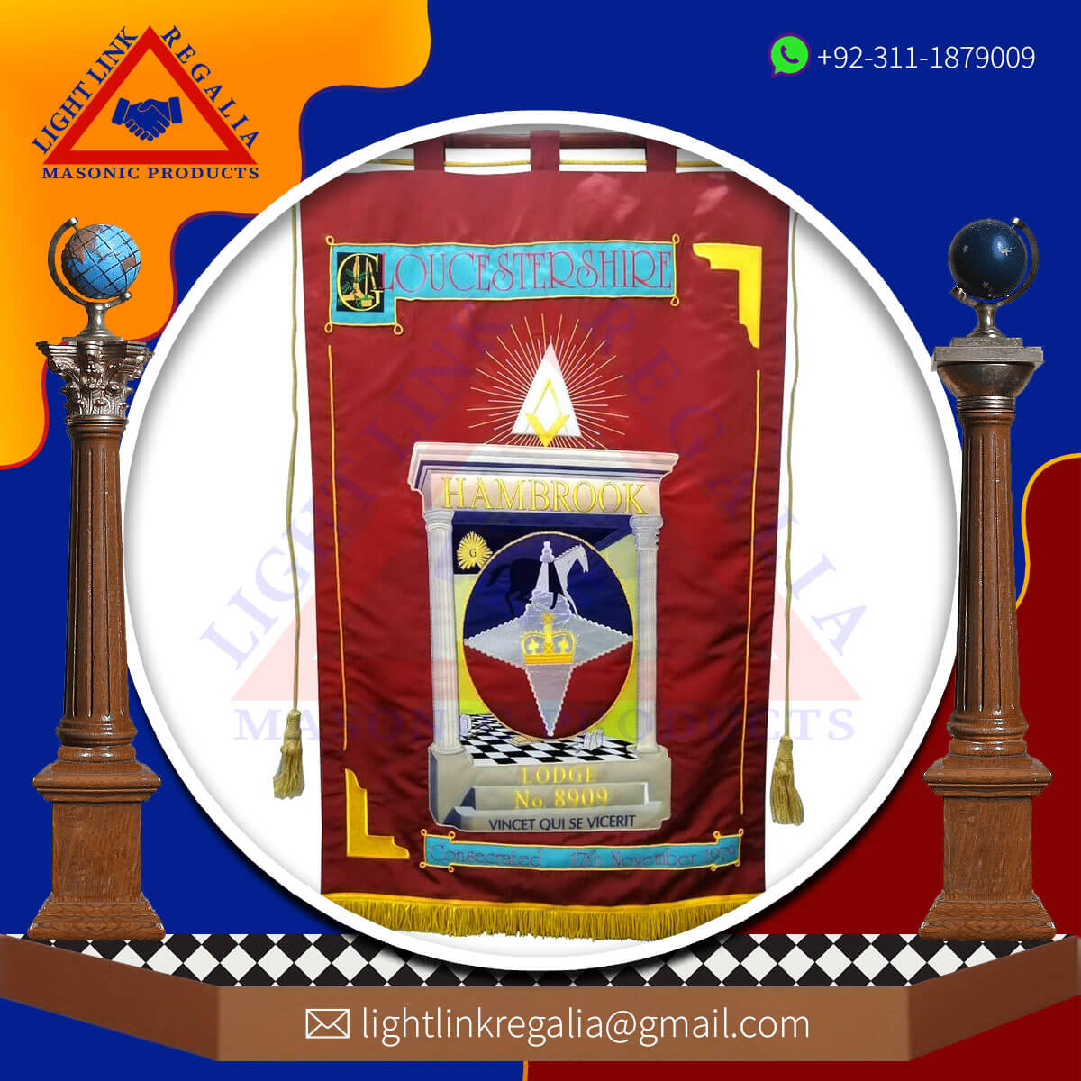 Masonic Lodge Flags & Banners | Light Link Regalia